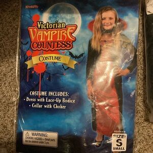 kangaROOS Black and Red Halloween Vampire Costume